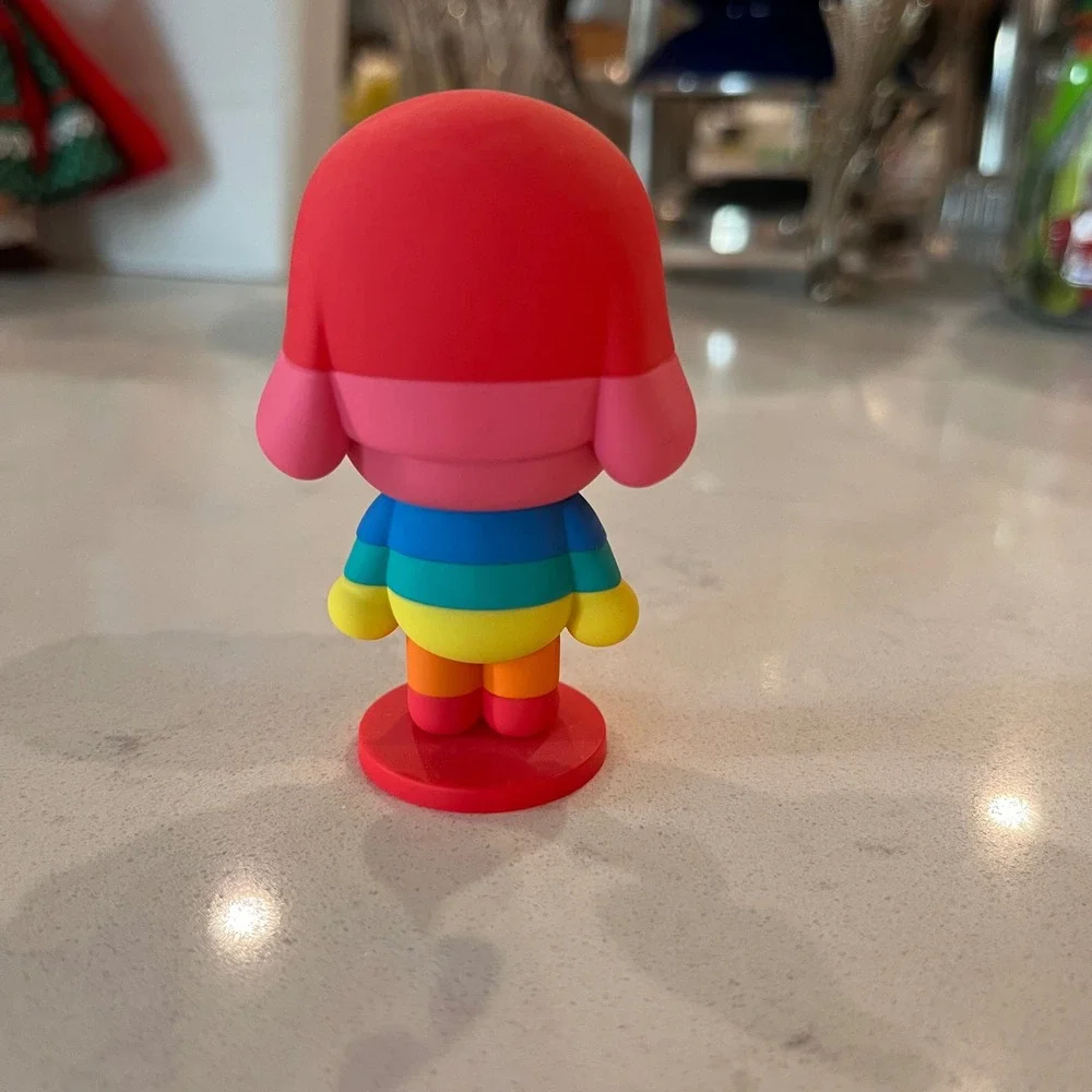 Pop Mart Crybaby Crying Rainbow Vinyl Figure Art Toy Designer Collectible